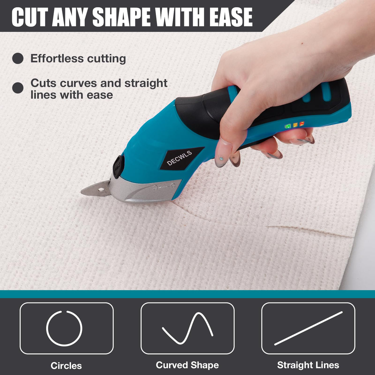 Decwls O-blade enables clean cuts on soft materials
