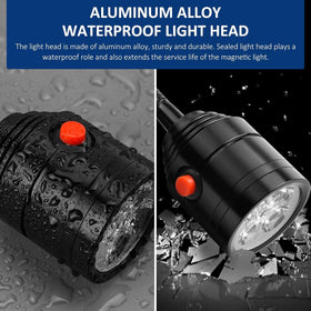 Deeffe LED work light head aluminum for durable, bright task lighting