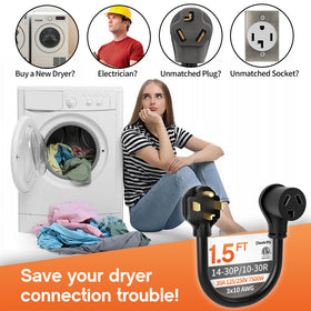 Deeklify old-to-new dryer compatibility helps move without rewiring.