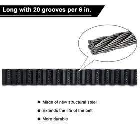 DEEKOOL 7-foot belt fits many models for durable performance