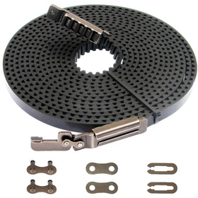 DEEKOOL drive belt assembly, 233 inches, for 7-foot doors with smooth operation
