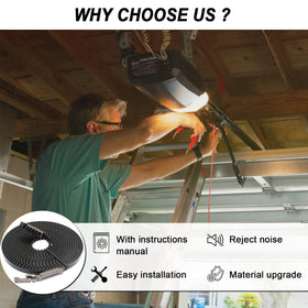 DEEKOOL easy-install belt enables quick replacement and setup