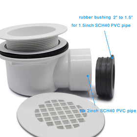 DEEKOOL perforated strainer traps debris for easy cleaning and quick maintenance.