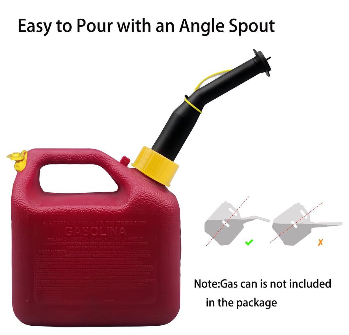 Deelink spout kit with filter screen for complete replacement