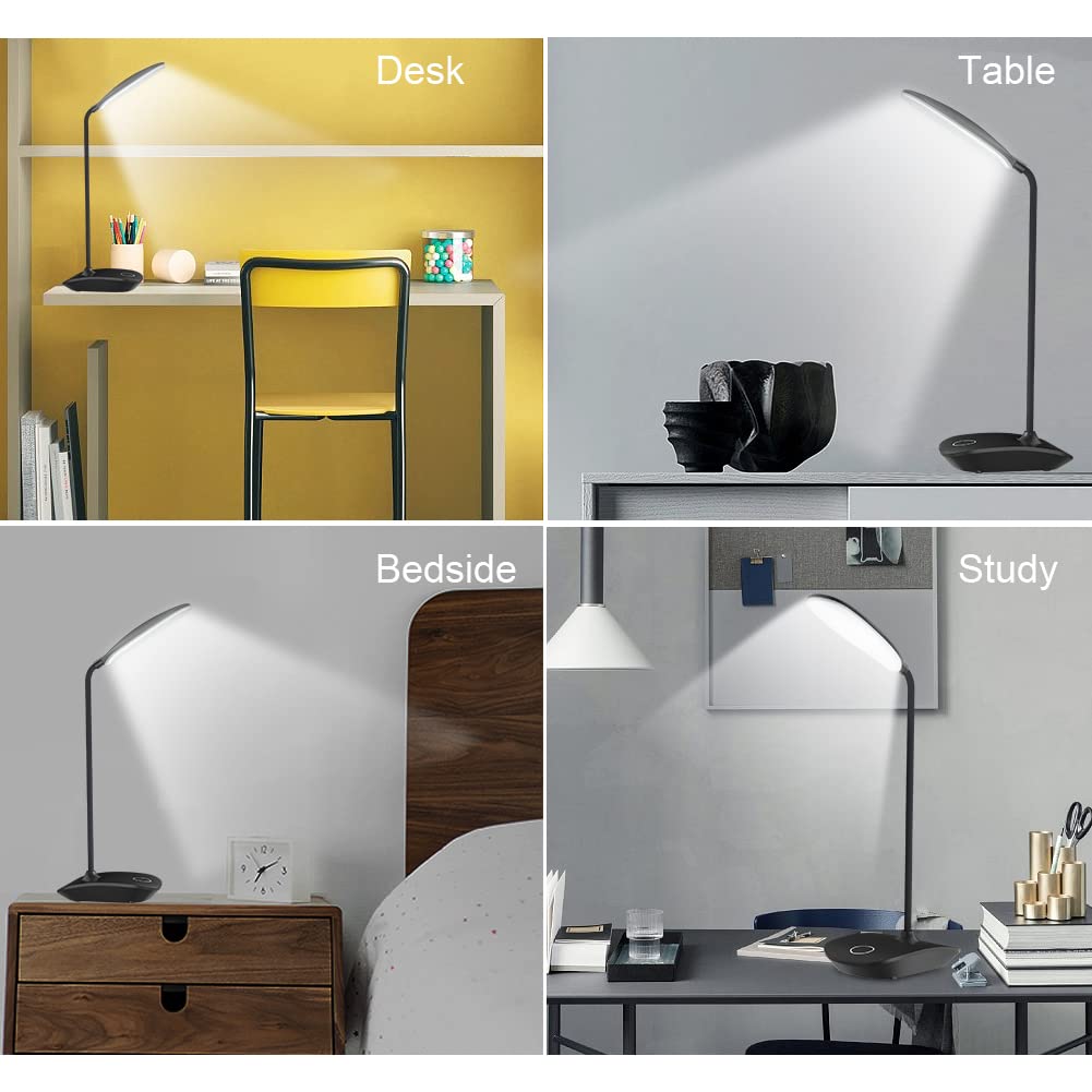 DEEPLITE LED Desk Lamp eye-caring LED reduces fatigue during long sessions