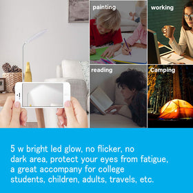DEEPLITE eye-caring LED reduces glare during study or work