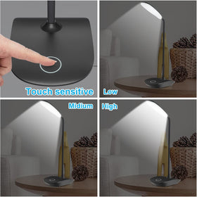 DEEPLITE LED Desk Lamp flexible gooseneck for precise lighting
