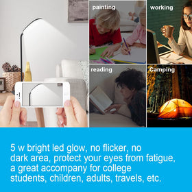 DEEPLITE LED Desk Lamp USB-rechargeable powered by power bank or laptop