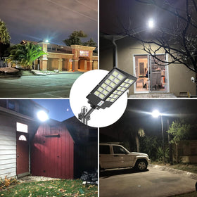 Deepn 8000W solar street light remote control for quick adjustments.