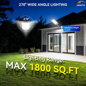 Deepn remote-control operation lets you adjust settings from up to twenty feet.