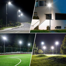 Deepn solar street light installation kit enables quick setup.