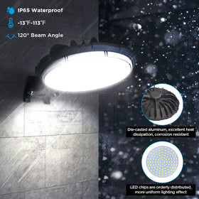 Deerdance LED barn light IP65 weatherproof housing withstands harsh conditions
