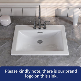 DeerValley durable ceramic finish resists fading and staining for long-lasting elegance.