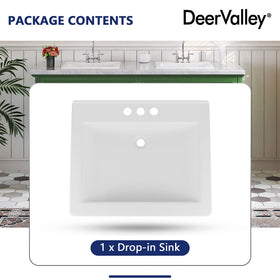 DeerValley seamless design surface highlights crevice-free maintenance.