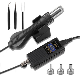 Defabee 8858 digital hot air station assembly for rework and desoldering