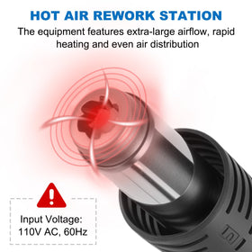 Defabee 8858 hot air nozzle 5mm for precise SMD work
