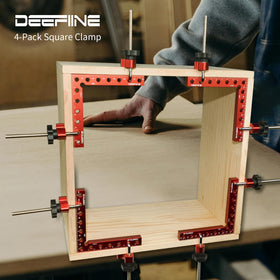 DEEFIINE drawer and box assembly aid for right-angle accuracy