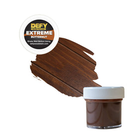 DEFY Extreme brush application image illustrating easy, even coats on siding or deck.
