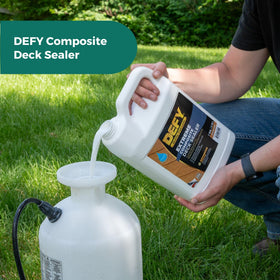 DEFY Extreme water resistance beading on sealed surface