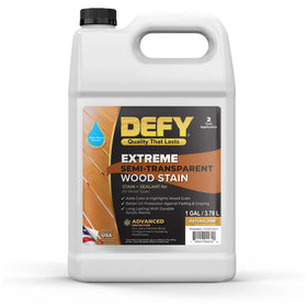 DEFY Extreme natural pine 1gal bottle for easy outdoor application