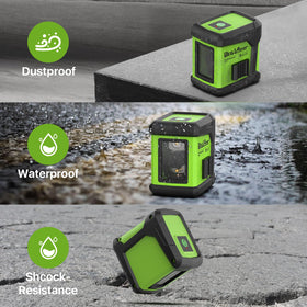 DegLasers pulse mode boosts visibility in bright conditions.