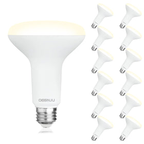 DEGNJU BR30 LED flood bulb for recessed cans, delivering broad, even illumination.