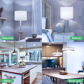 DEGNJU LED bulb even distribution for ambient lighting