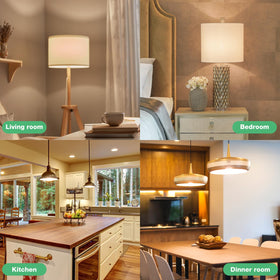 No flicker helps eye comfort during extended use.