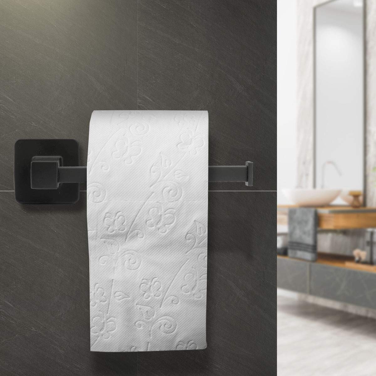 DEGULAS robe hook provides secure hanging without snagging fabrics.