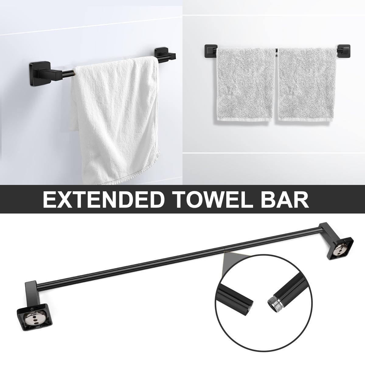 DEGULAS toilet paper holder keeps essentials within easy reach.