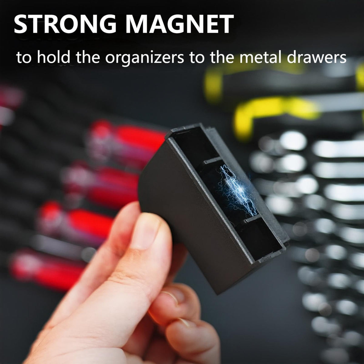 DEHOYI versatile tool holder accommodates screwdrivers, ratchets, and wrenches