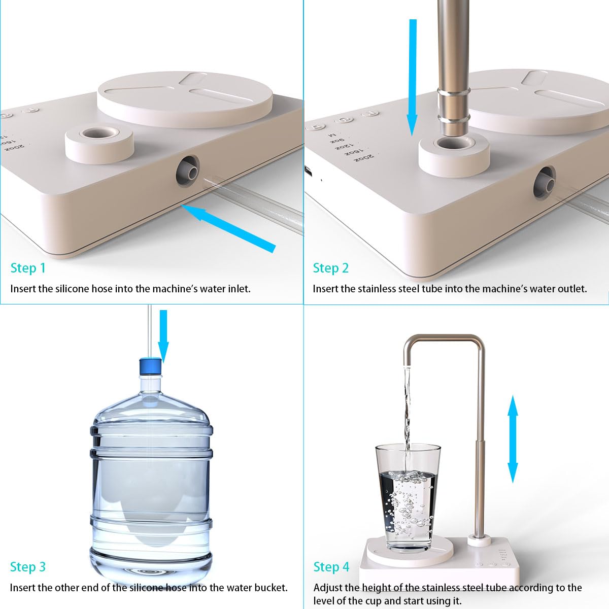 Smart memory function on DeiryuRay for last water volume.