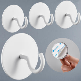 DEKAZIA self-adhesive ceiling hook round with five-kilogram hold