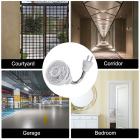 DEKELIY two-pack night light set provides coverage for multiple spaces