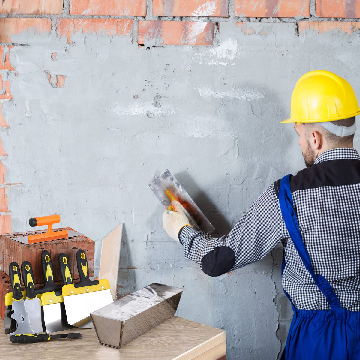 DEKEones ergonomic handles provide comfortable grip during long drywall sessions