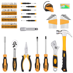 DEKOPRO 158-piece tool set wrench set for versatile home repairs.
