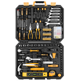 DEKOPRO 208-piece tool set long-nose pliers focus