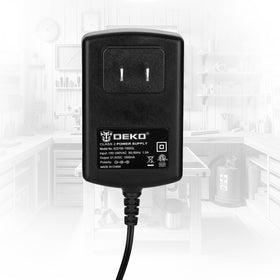 DEKOPRO 20V charger with US plug for quick at-home power