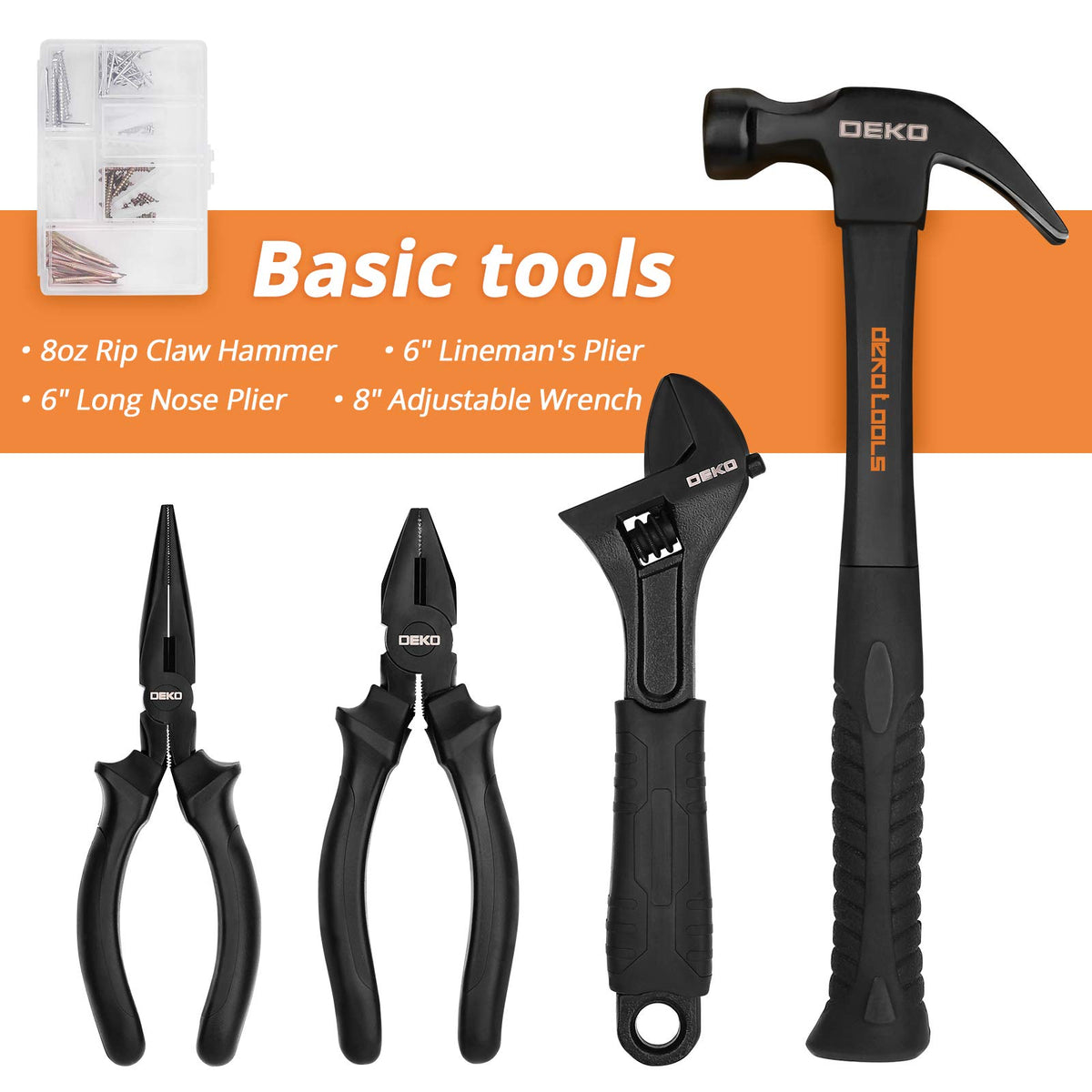 DEKOPRO pliers delivering a reliable grip for repairs.
