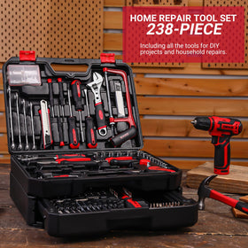 DEKOPRO 238-piece toolkit for DIY projects at home