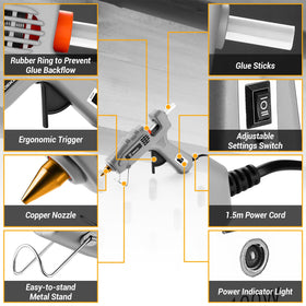 DEKOPRO copper nozzle provides smooth, drip-free application