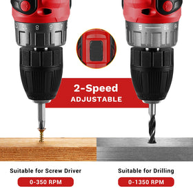 DEKOPRO drill bits set for wood and metal tasks.