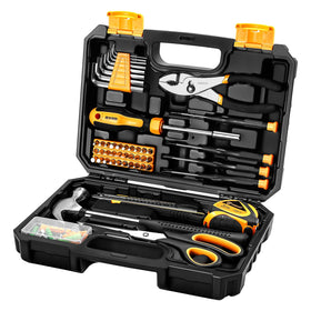 DEKOPRO general tool kit case open for quick access and organized storage