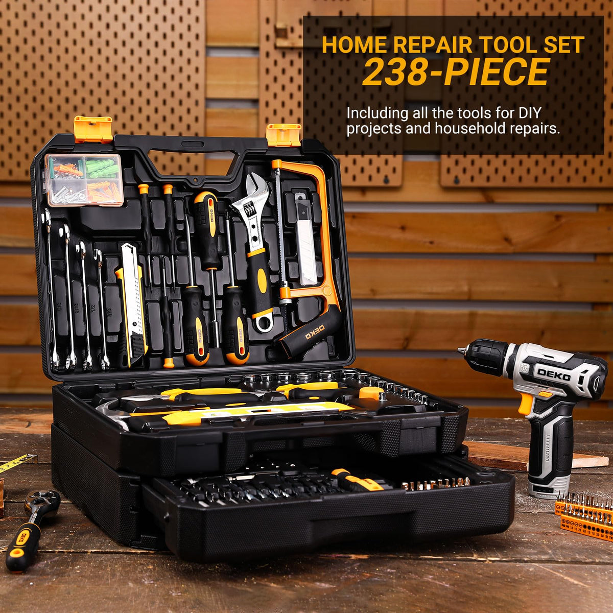 DEKOPRO hammer and electrical tools handle heavy tasks safely