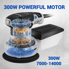 DEKOPRO efficient dust collection minimizes cleanup after projects