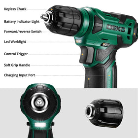 DEKOPRO measuring tape with fasteners for accurate on-site measurements.