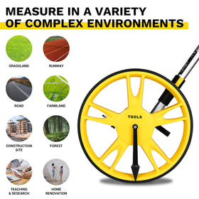 DEKOPRO measuring wheel extended length for long-distance measurements