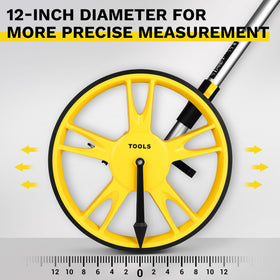 DEKOPRO measuring wheel with storage bag for portability