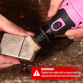 DEKOPRO pink-rotary-tool-gift-pack-perfect for DIY beginners and hobbyists.