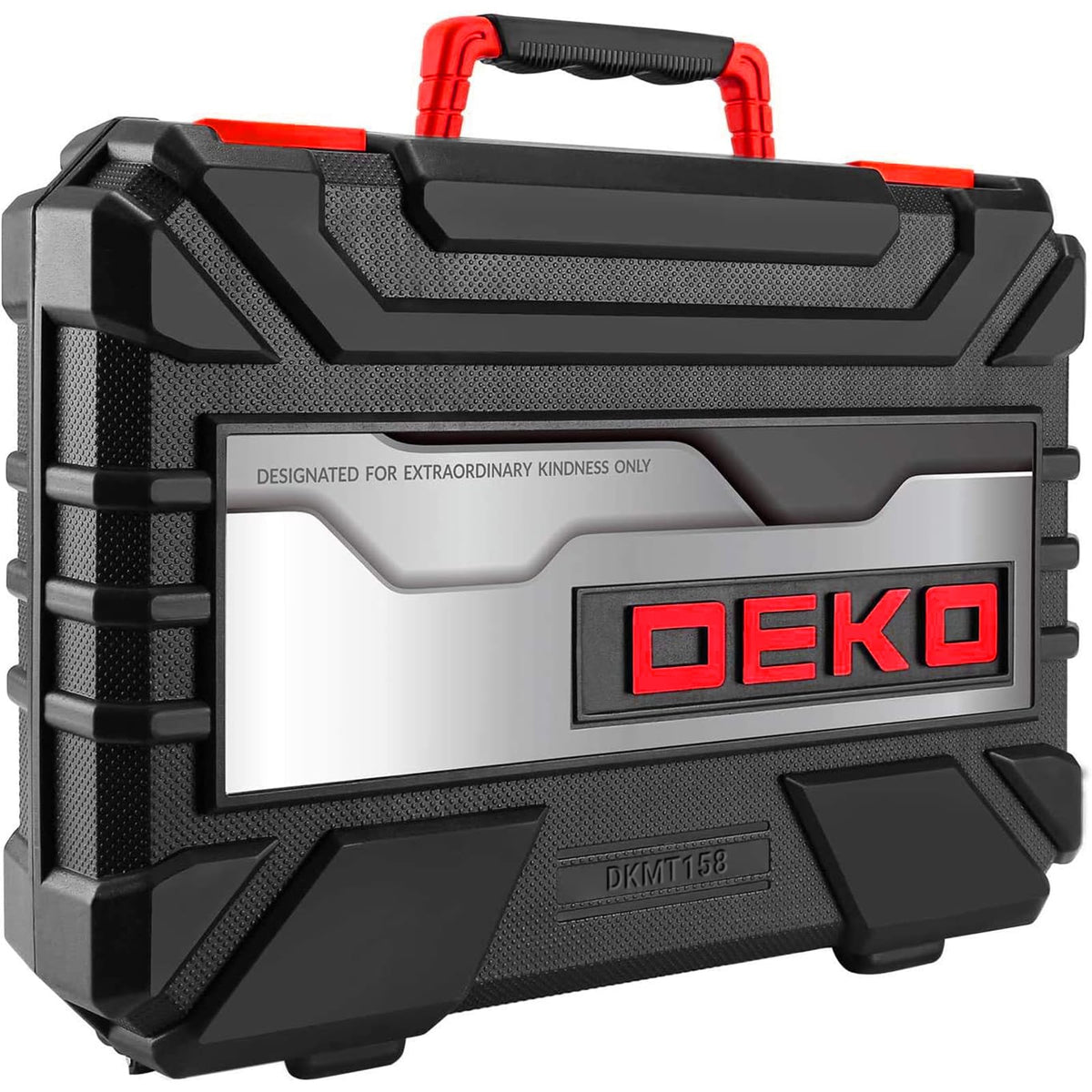 DEKOPRO durable steel tools with anti-corrosion chrome for long-lasting use.